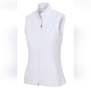 NEW Greg Norman Women's Moisture Wicking Ribbed Golf Vest Size Medium